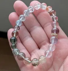 天然石　多宝ブレスレット　内径約15.5センチ〜16センチ前後