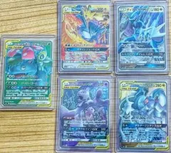 ポケモンカード 5枚 セレナ&フシギバナ　GX ミュウ　& ミュウツー 引退品