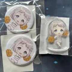 学園アイドルマスター　コトブキヤくじ　葛城リーリヤ　アクリルマスコット＋缶バッジ