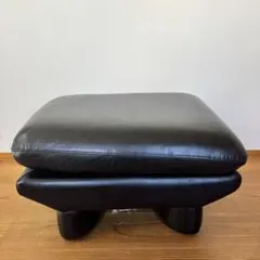 【美品】himolla ヒモラ タングラム 本革 オットマン スツール ドイツ製 美品】himolla ヒモラ タングラム 本革 オットマン スツール ドイツ製