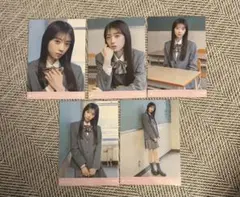 乃木坂46 6期生　生写真　タイムリミット片思い　矢田萌華　個別5種　コンプ