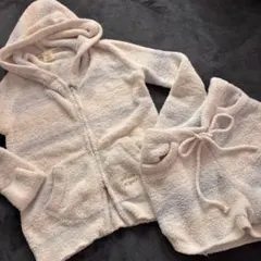 gelato pique ジェラートピケ フリース フード付 ルームウェアセット