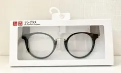 【新品未使用】UNIQLO ボストンコンビサングラス 09 Black
