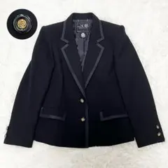 美品✨東京ソワール ブラックフォーマル ジャケット ウール100% 9号