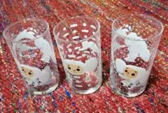 チェブラーシカのグラス　3個セット