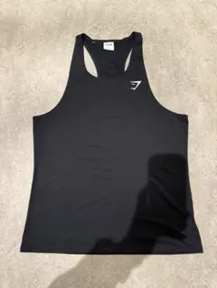 GYMSHARK ブラック タンクトップ Lサイズ