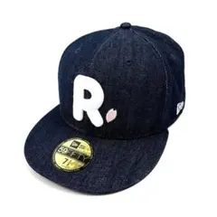 NEW ERA × RODY コラボキャップ デニム 59FIFTY 7 7/8