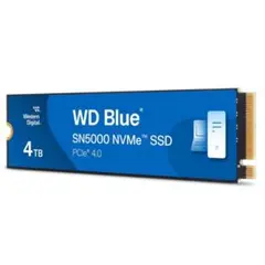 【未開封新品】WD Blue SN5000 NVMe SSD 4TB ①