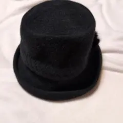 専用シルク入り黒の帽子