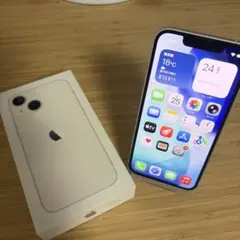 【バッテリー85% おまけ付き】 iPhone 13 mini ホワイト　本体
