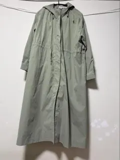 chocol raffine robe フード付きコート ライトカーキ Fサイズ