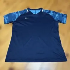 Under Armour HeatGear ネイビー/ブルー シャツLG/GIG