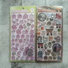 ボンボンドロップシール和柄 桜 古都巡り　国内正規品