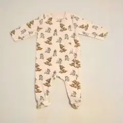 【60cm】美品　H&M ディズニー バンビ ロンパース あったかい