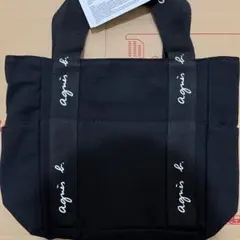 agnes b.　アニエスベー　トートバッグ　ブラック　Mサイズ