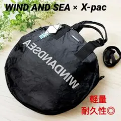 WIND AND SEA X-Pac ラウンド 2way トートバッグ ブラックのサムネイル