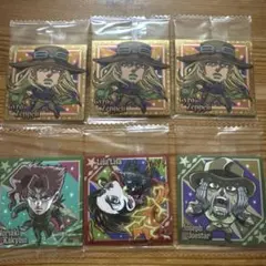 ジョジョの奇妙な冒険 シール 6枚セット