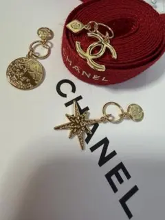 レア　シャネル　CHANEL2022 、2023ホリデー限定チャーム3点