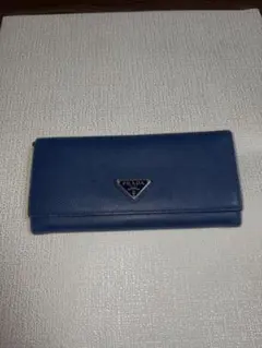 あ*✨様 PRADA ネイビー 長財布 エナメルレザー - メルカリ
