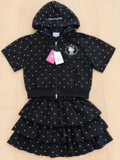 Charmmykitty 水玉柄 セットアップ ブラックM