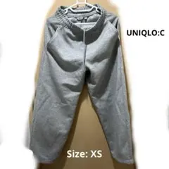 UNIQLO グレー スウェットワイドパンツ XS
