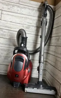 シャープ 2014年 軽量 サイクロン式掃除機 EC-PX210-R 赤黒 - メルカリ