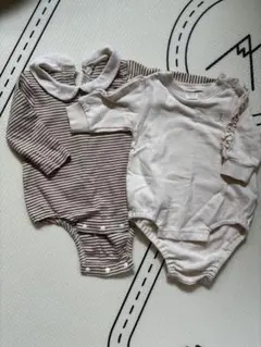 ロンパース 2点セット サイズ70 tete a tete