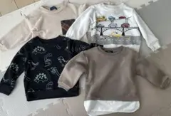 キッズ 子供 トレーナー 4点セット サイズ80