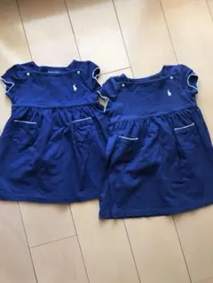 ラルフローレン ワンピース 18m ＊ 双子