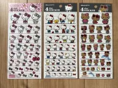 4サイズステッカー サンリオ キティ 3枚セット