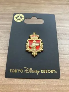 東京ディズニーリゾート ミッキー　エンブレム風　ピンバッジ　新品未使用