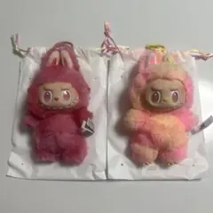 정규품 LABUBU 2체 세트