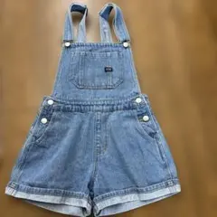 ラブトキ　デニム ショートサロペット Sサイズ 140 オーバーオール
