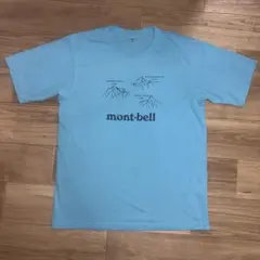mont-bell モンベル 水色 ブルー系 北アルプス 半袖 Tシャツのサムネイル