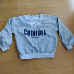 SHEIN グレー Vネック スウェット M