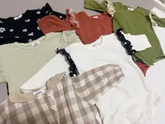 ペアマノン　長袖ロンパース セット