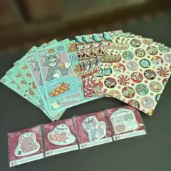 TOM andJERRY PVCチャーム　ノート17点セット