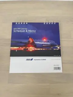 【ANA】卓上カレンダー2026年