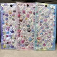 【新品未開封】海の生き物　ボンボンドロップシール　ぷっくり　ぷくぷく　立体　3D