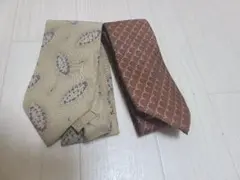 ネクタイ 2本セット (Giorgio Armani、Dior)