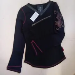 OZZON OZZCROCE オッズオン オッズクローチェ 黒 蝙蝠型ポンチョ OZZON OZZCROCE オッズオン オッズクローチェ 黒 蝙蝠型ポンチョ