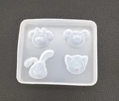 動物シリコンモールド 9.5cm