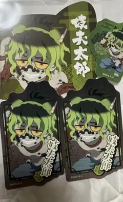 鬼滅の刃 ナンジャタウン 鬼御籤 ミニゲーム C賞 ねこ型缶バッジ 堕姫