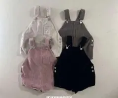 jejeunosity short overall サロペット コーデュロイ S