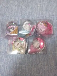 サンリオ　キャラクター　カラフルアイスドーム　キーホルダー　フルコンプ