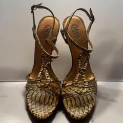 パイソン サンダル