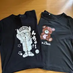 アラレちゃんとくまのTシャツ２枚セット