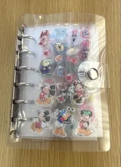 シール帳、 リフィル8枚分、裾分けシールセット A7 完成品