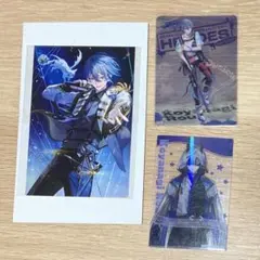 小柳ロウ　anniversary スナック　チェキ　クリアカード　ポストカード