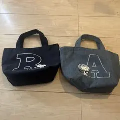 SNOOPY & PEANUTS トートバッグセット